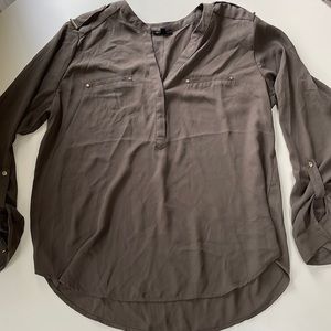 Dynamite green blouse